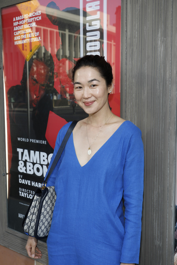 Actor Jackie Chung arrives for the opening night of the World premiere production of  Photo