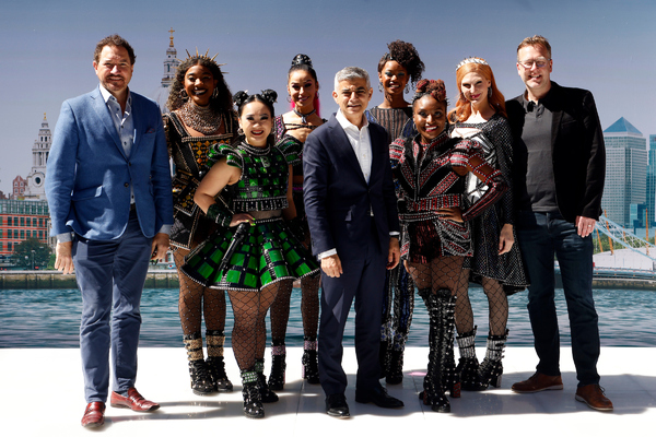 Photos: SIX Performs in Times Square as Part of 'Let's Do London' Campaign Image