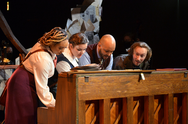 Photos: First Look at the World Premiere Musical NOTES & LETTERS at Underscore Theatre Company Image