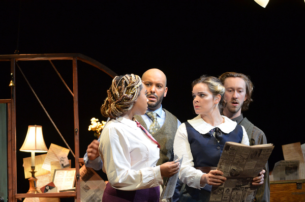 Photos: First Look at the World Premiere Musical NOTES & LETTERS at Underscore Theatre Company Image