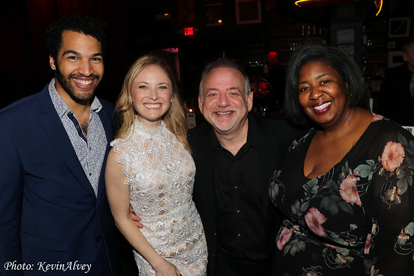 Christian Thompson, Hayley Podschun, Marc Shaiman, Natasha Yvette Williams Photo