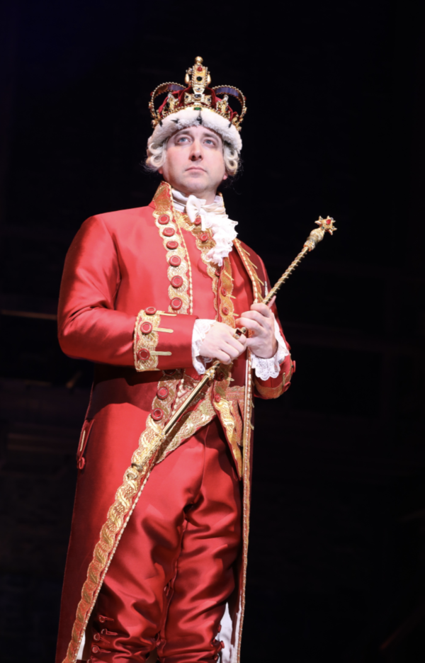  Peter Matthew Smith in the Angelica National Tour of Hamilton. 
Photo Credits: Joan  Photo