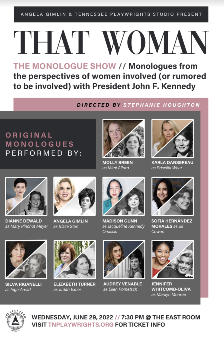 THAT WOMAN- THE MONOLOGUE SHOW and THAT WOMAN- THE DANCE SHOW to Be Presented in Tandem at the Darkhorse Theatre 