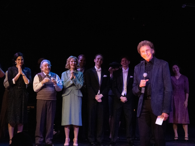 Photos & Video: See Barry Manilow, Bruce Sussman & Warren Carlyle at Curtain Call for the Final Performance of HARMONY Image