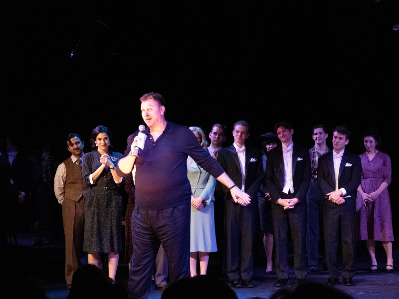 Photos & Video: See Barry Manilow, Bruce Sussman & Warren Carlyle at Curtain Call for the Final Performance of HARMONY Image