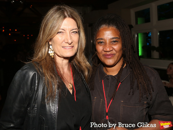 Lia Vollack and Lynn Nottage  Photo