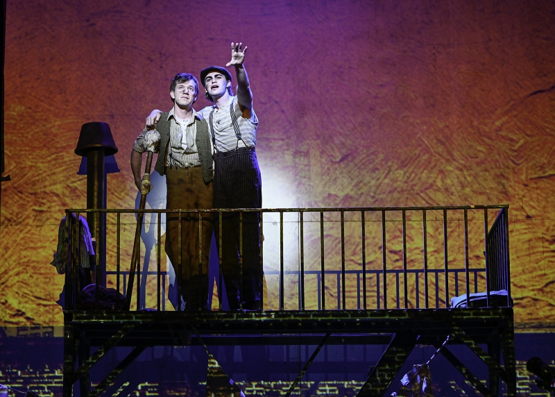 Review: 3-D Theatricals Returns with Disney's Triumphant, High-Energy Musical NEWSIES 