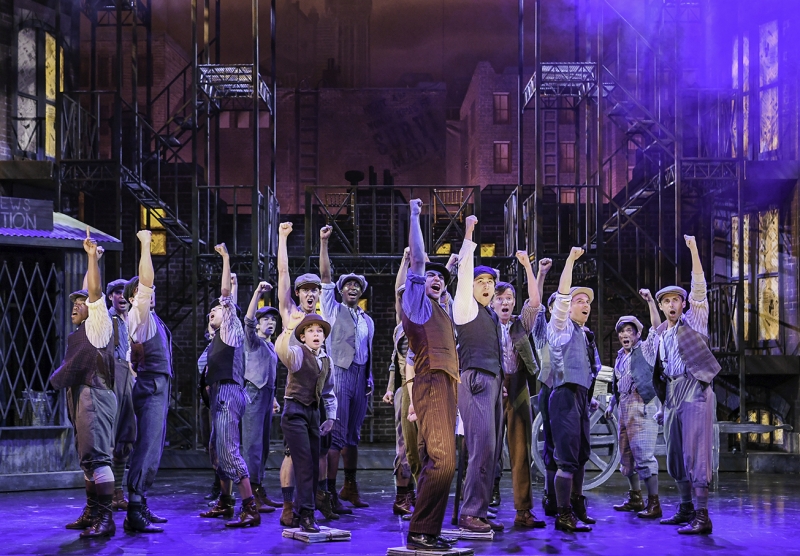 Review: 3-D Theatricals Returns with Disney's Triumphant, High-Energy Musical NEWSIES Image