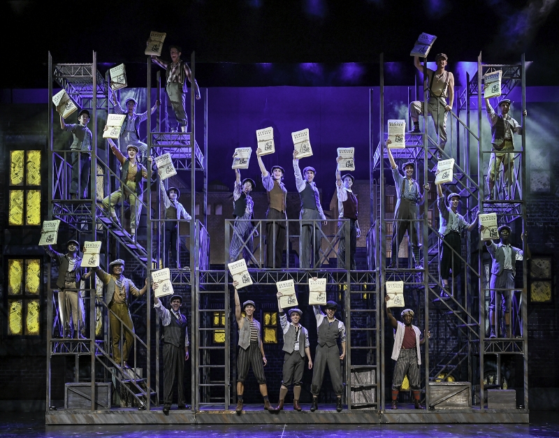 Review: 3-D Theatricals Returns with Disney's Triumphant, High-Energy Musical NEWSIES 