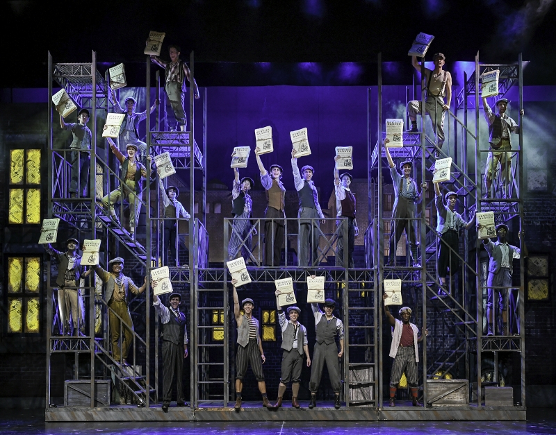 Review: 3-D Theatricals Returns with Disney's Triumphant, High-Energy Musical NEWSIES  Image