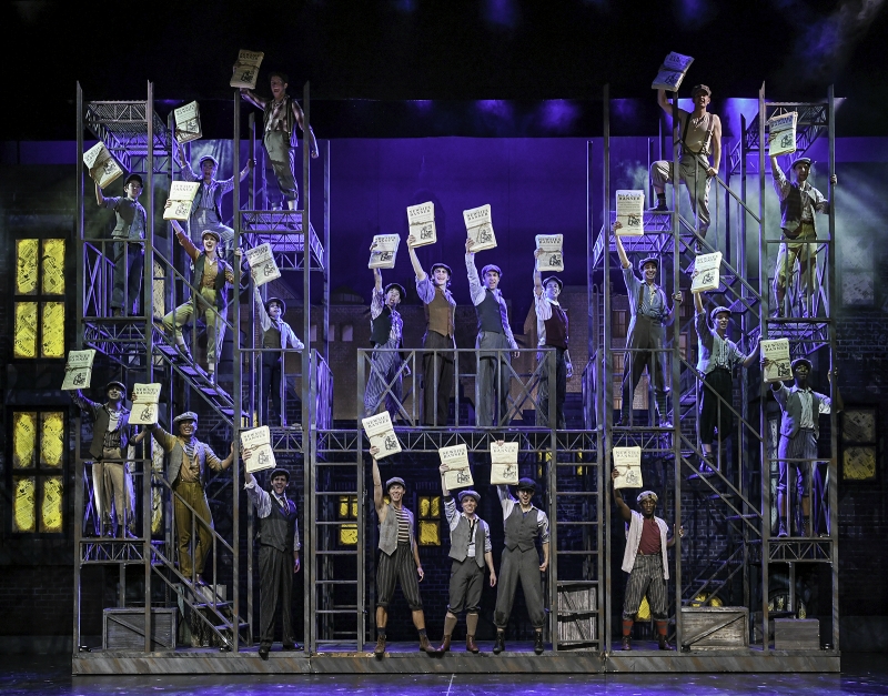 Review: 3-D Theatricals Returns with Disney's Triumphant, High-Energy Musical NEWSIES Image