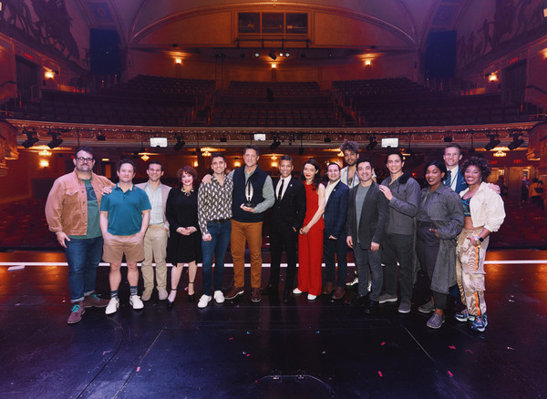 Photos: The Cast of COMPANY Accepts Their GLAAD Award for Outstanding Broadway Production Image