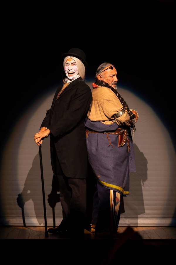 Photos: First Look at BETWEEN TWO KNEES at Yale Rep Image
