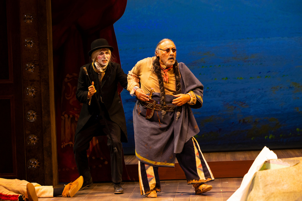 Photos: First Look at BETWEEN TWO KNEES at Yale Rep Image