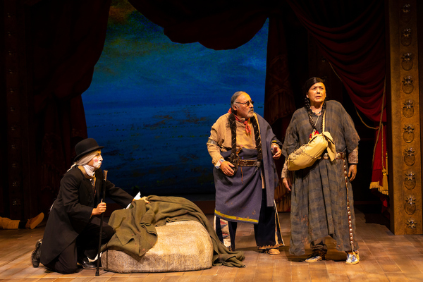 Photos: First Look at BETWEEN TWO KNEES at Yale Rep Image