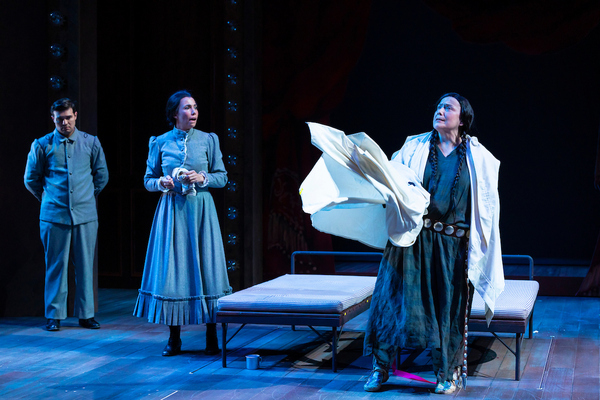 Photos: First Look at BETWEEN TWO KNEES at Yale Rep Image
