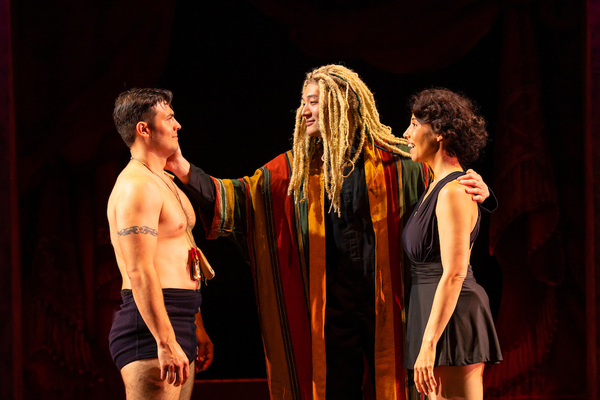 Photos: First Look at BETWEEN TWO KNEES at Yale Rep Image