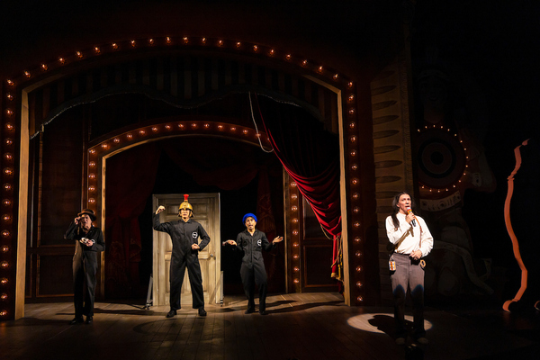 Photos: First Look at BETWEEN TWO KNEES at Yale Rep Image