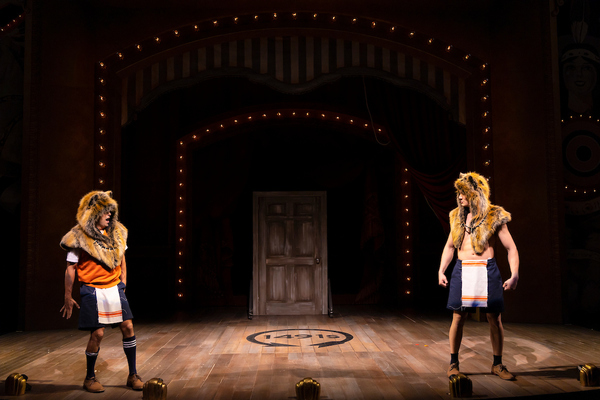 Photos: First Look at BETWEEN TWO KNEES at Yale Rep Image