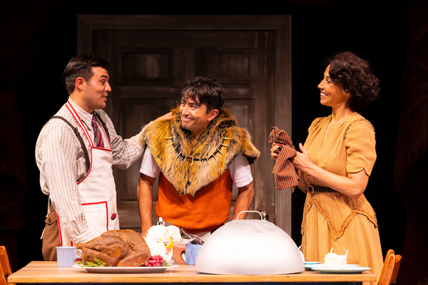 Photos: First Look at BETWEEN TWO KNEES at Yale Rep Image