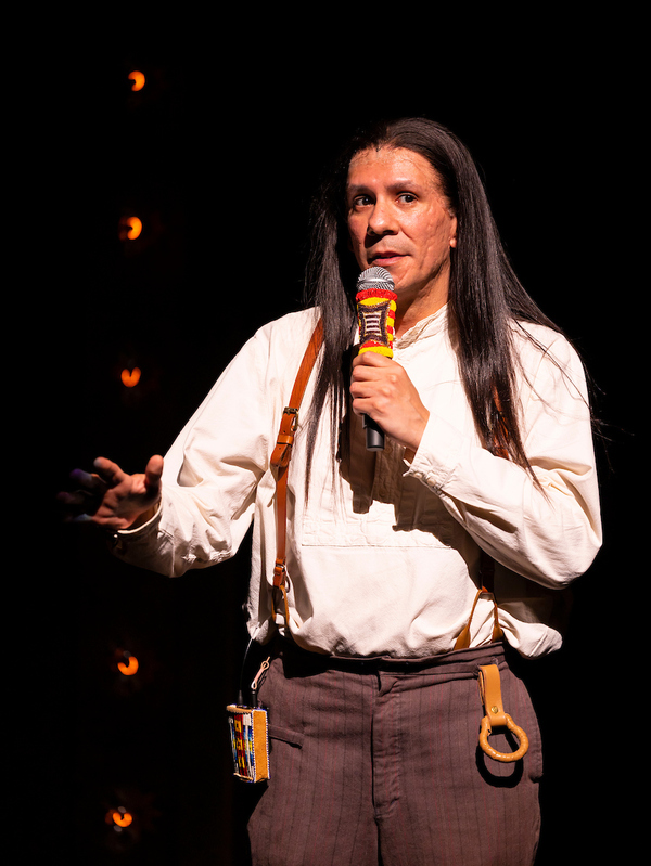 Photos: First Look at BETWEEN TWO KNEES at Yale Rep Image