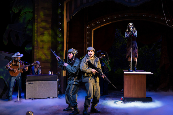 Photos: First Look at BETWEEN TWO KNEES at Yale Rep Image