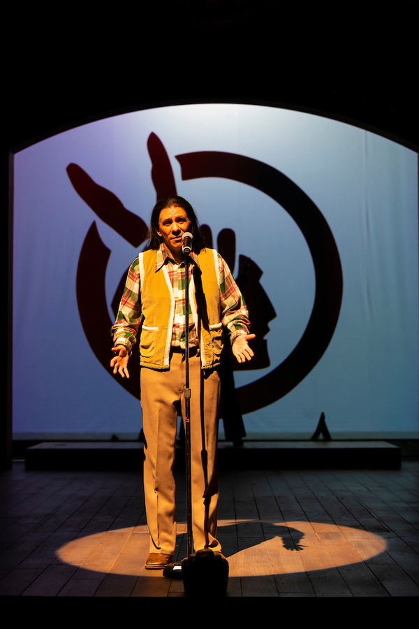 Photos: First Look at BETWEEN TWO KNEES at Yale Rep Image