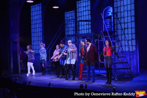Photos: The Cast of KINKY BOOTS Takes Curtain Call Bows 
