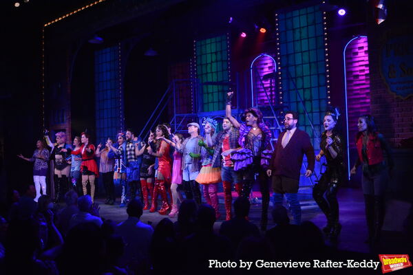 Photos: The Cast of KINKY BOOTS Takes Curtain Call Bows 