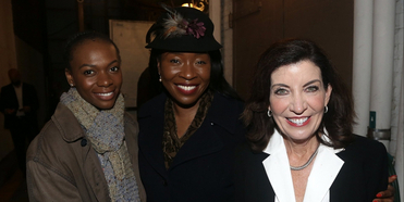 Photos: New York Governor Kathy Hochul Stops by Broadway's GIRL FROM THE NORTH COUNTRY Photo