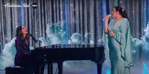 Sara Bareilles & Nicolina Perform 'She Used to Be Mine' on AMERICAN IDOL Video