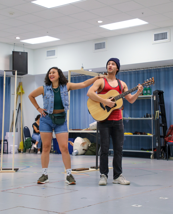Photos: Go Inside Rehearsals for Douglas Carter Beane & Lewis Flinn's New Musical HOOD Image