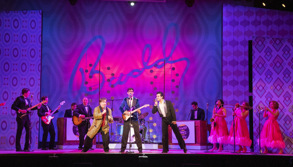 Jack Boice, John Dewey and Jorge Blakely with cast of Buddy Photo