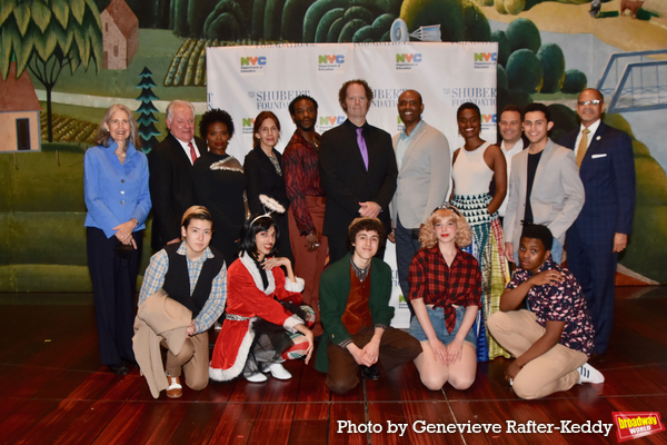 Diana Phillips, Bob Wankel, LaChanze, Jessica Hecht, Antwayn Hopper, Shuler Hensley,  Photo