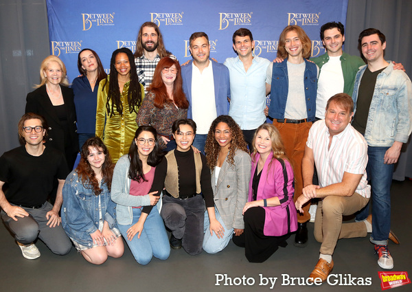 Top row: Daryl Roth, Julia Murney, Hillary Fisher, Martin Landry, Vicki Lewis, John R Photo