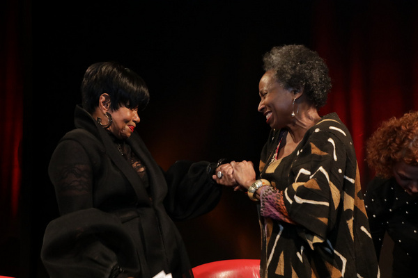 Melba Moore and Janice Pendarvis. Photo by DwSnapshot Photography.  Photo