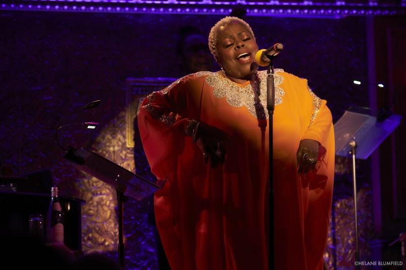 Photos: LILLIAS WHITE: DIVINE SASS, A TRIBUTE TO THE DIVINE ONE – SARAH VAUGHAN at Feinstein's/54 Below by Helane Blumfield 