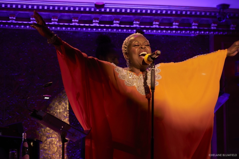 Photos: LILLIAS WHITE: DIVINE SASS, A TRIBUTE TO THE DIVINE ONE – SARAH VAUGHAN at Feinstein's/54 Below by Helane Blumfield 