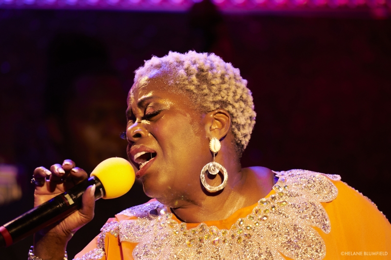 Photos: LILLIAS WHITE: DIVINE SASS, A TRIBUTE TO THE DIVINE ONE – SARAH VAUGHAN at Feinstein's/54 Below by Helane Blumfield 