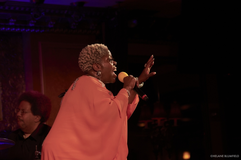 Photos: LILLIAS WHITE: DIVINE SASS, A TRIBUTE TO THE DIVINE ONE – SARAH VAUGHAN at Feinstein's/54 Below by Helane Blumfield 