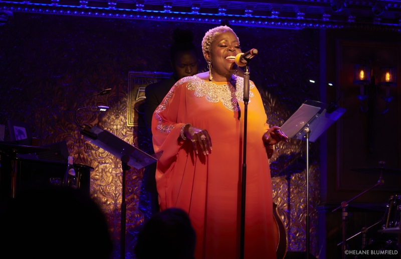 Photos: LILLIAS WHITE: DIVINE SASS, A TRIBUTE TO THE DIVINE ONE – SARAH VAUGHAN at Feinstein's/54 Below by Helane Blumfield 