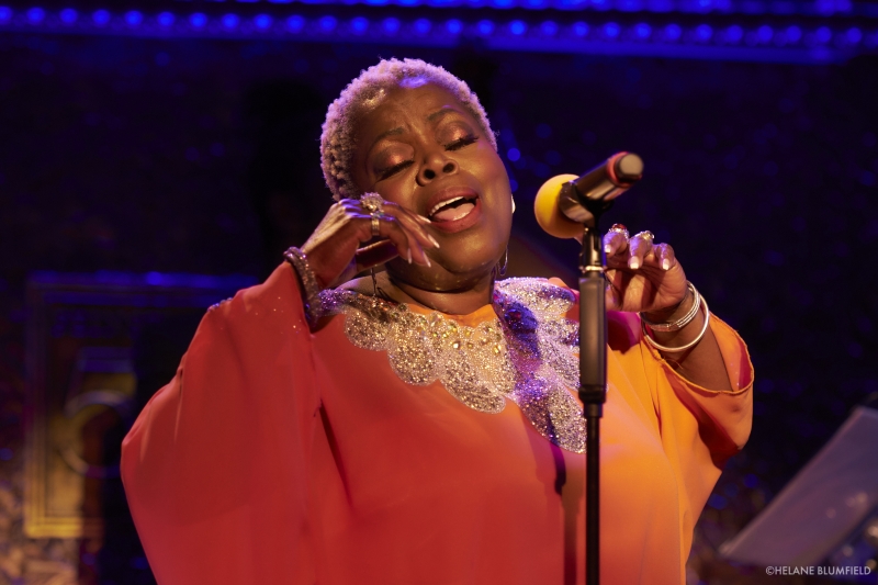 Photos: LILLIAS WHITE: DIVINE SASS, A TRIBUTE TO THE DIVINE ONE – SARAH VAUGHAN at Feinstein's/54 Below by Helane Blumfield 