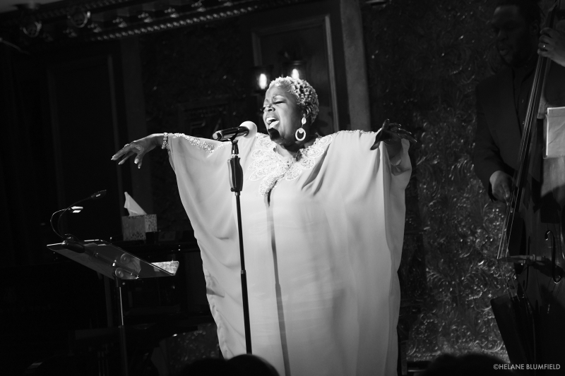 Photos: LILLIAS WHITE: DIVINE SASS, A TRIBUTE TO THE DIVINE ONE – SARAH VAUGHAN at Feinstein's/54 Below by Helane Blumfield 