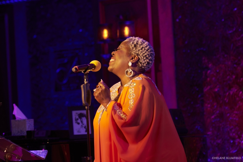 Photos: LILLIAS WHITE: DIVINE SASS, A TRIBUTE TO THE DIVINE ONE – SARAH VAUGHAN at Feinstein's/54 Below by Helane Blumfield 