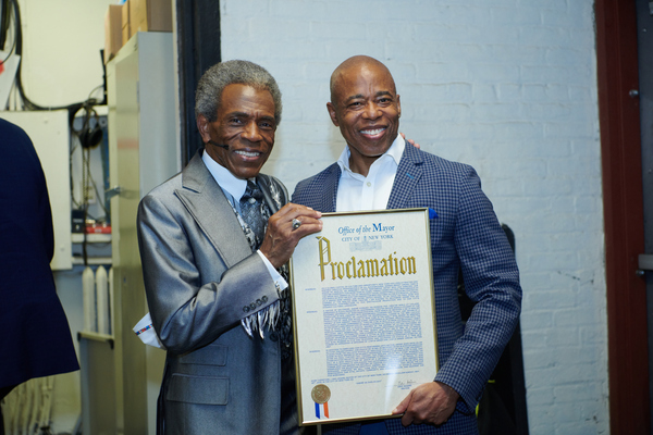 Photos/Video: Mayor Eric Adams Declares May 29 'Andre De Shields Day' Image