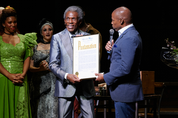 Photos/Video: Mayor Eric Adams Declares May 29 'Andre De Shields Day' Image