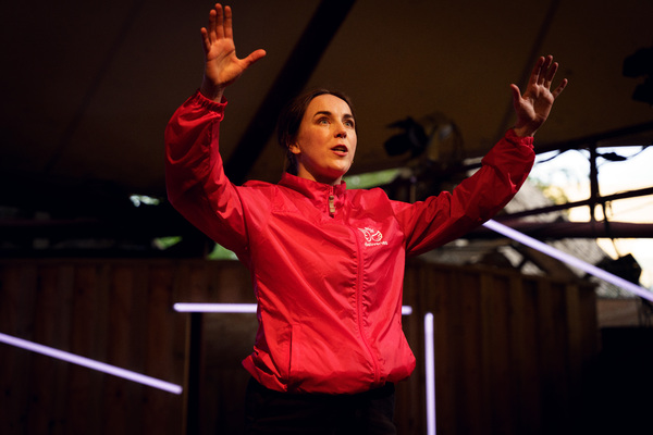 Photos: First Look at RAINER at Arcola Outside Image