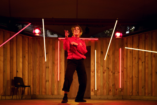 Photos: First Look at RAINER at Arcola Outside Image