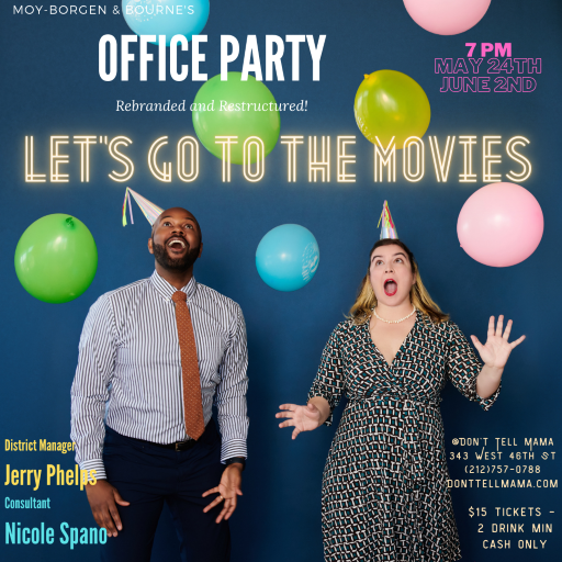 Review: Lena Moy-Borgen and Cheo Bourne's OFFICE PARTY at Don't Tell Mama Is Delicious Delectable Fun 