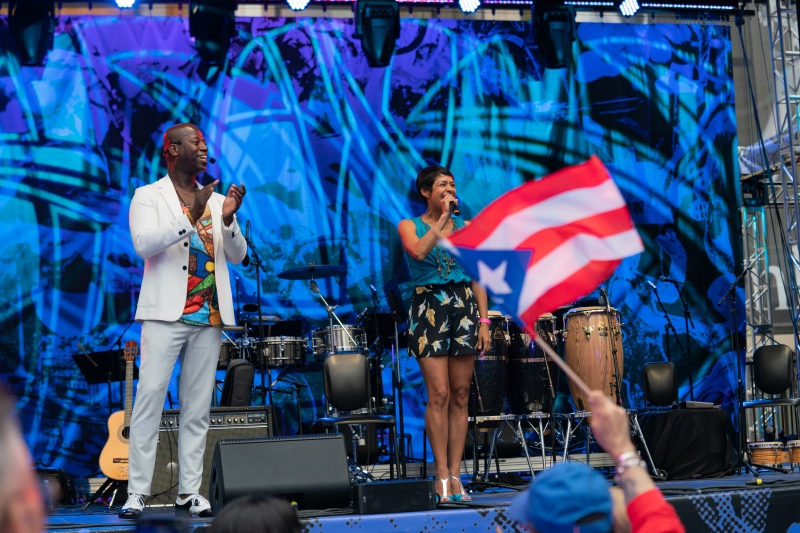 Photos & Video: The Oasis Opens Lincoln Center's SUMMER FOR THE CITY With the Eddie Palmieri Salsa Orchestra 